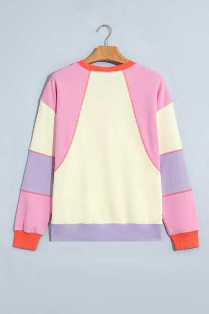 Candy Crush Colorblock Pullover