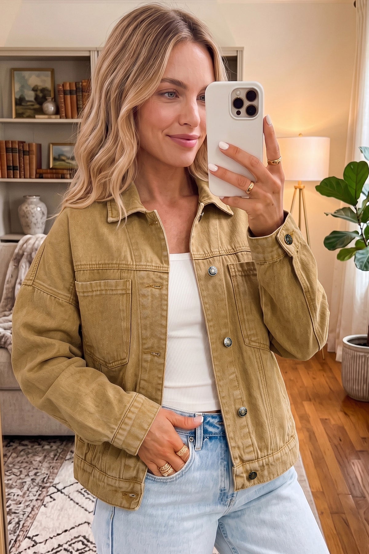 Honey Drip Denim Jacket
