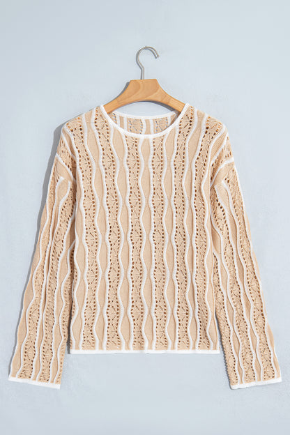 Wavy Days Knit Sweater