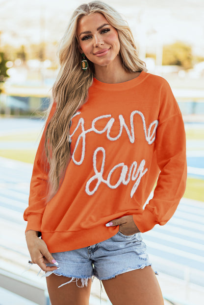 Game Day Drop Shoulder Sweatshirt