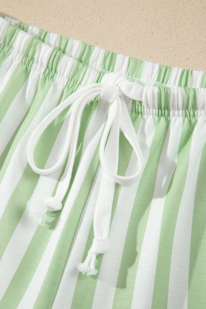 Stripe Expectations Top & Short Set