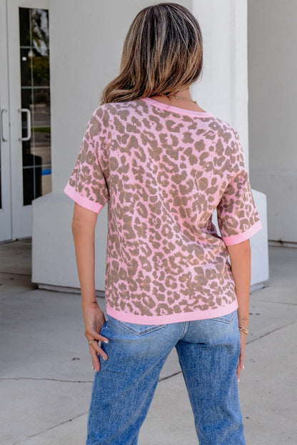 Wild In Pink Knit Top
