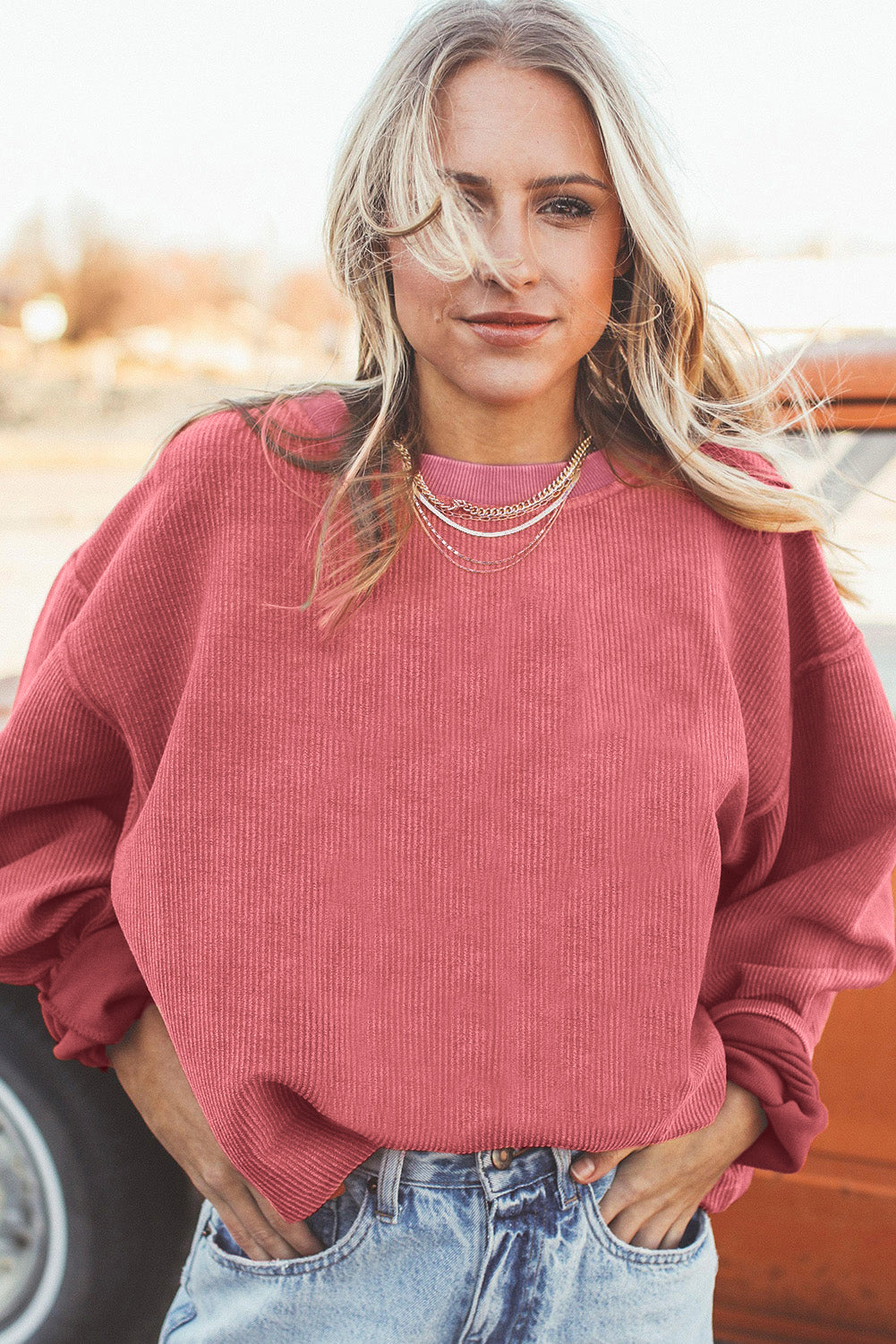 Cozy To The Cord Sweatshirt