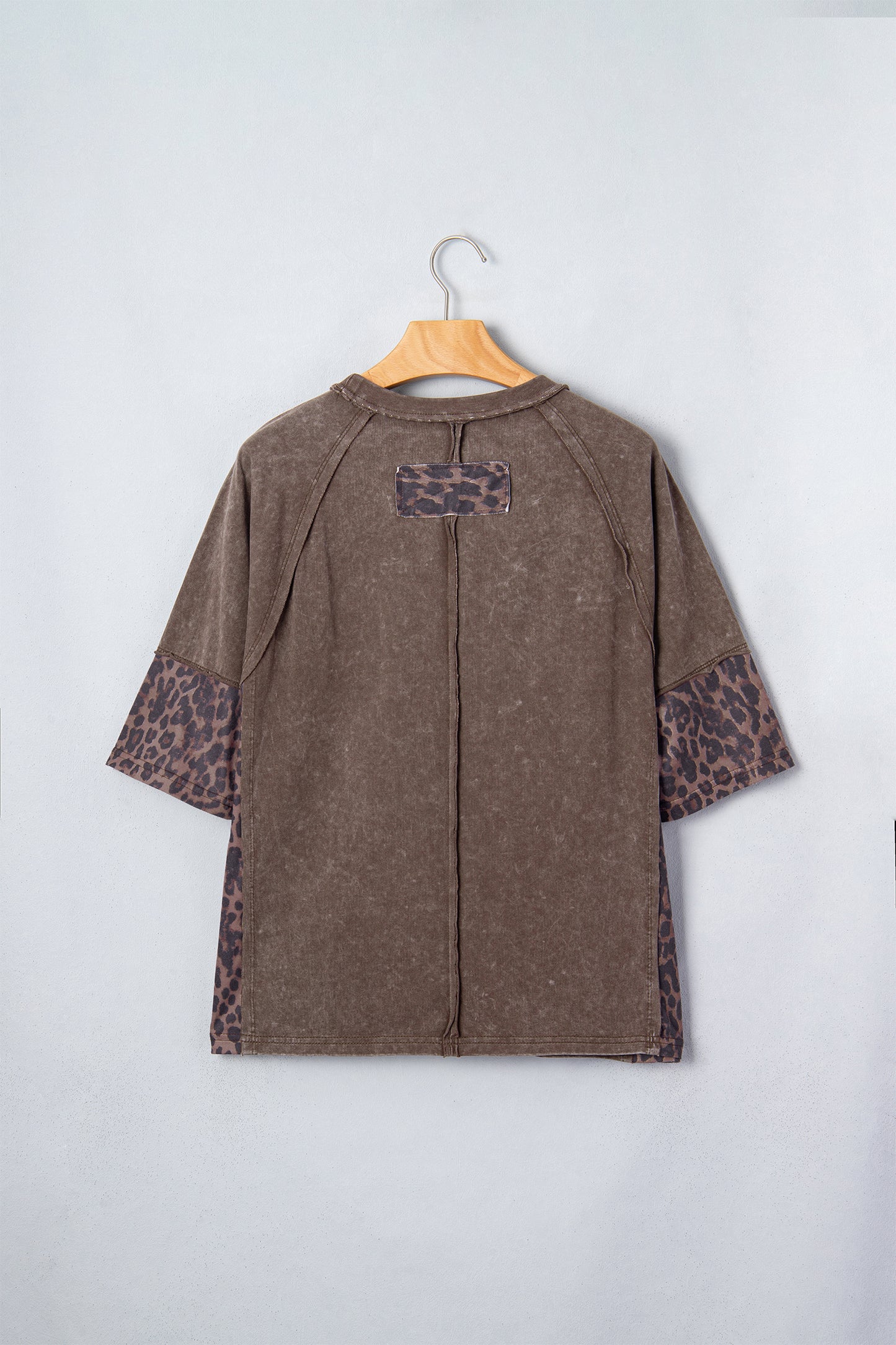 Leopard Star Patch T-Shirt