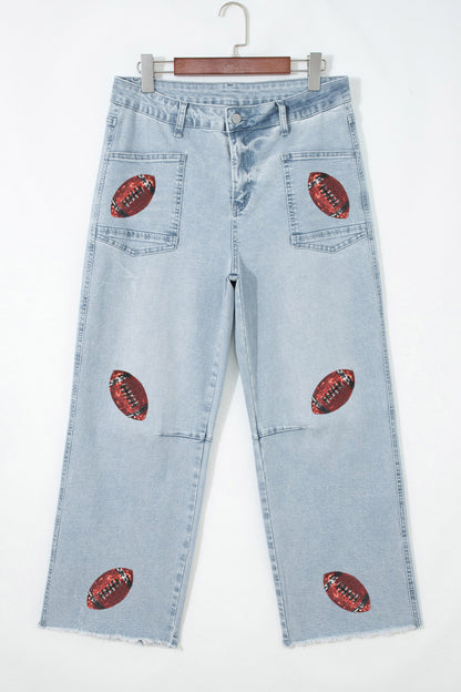 Football Fever Sequin Jeans