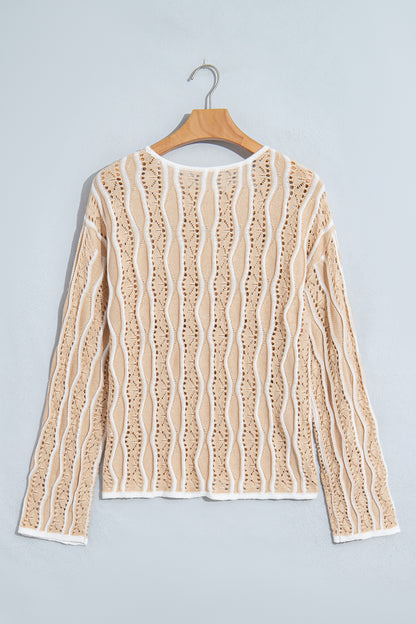 Wavy Days Knit Sweater