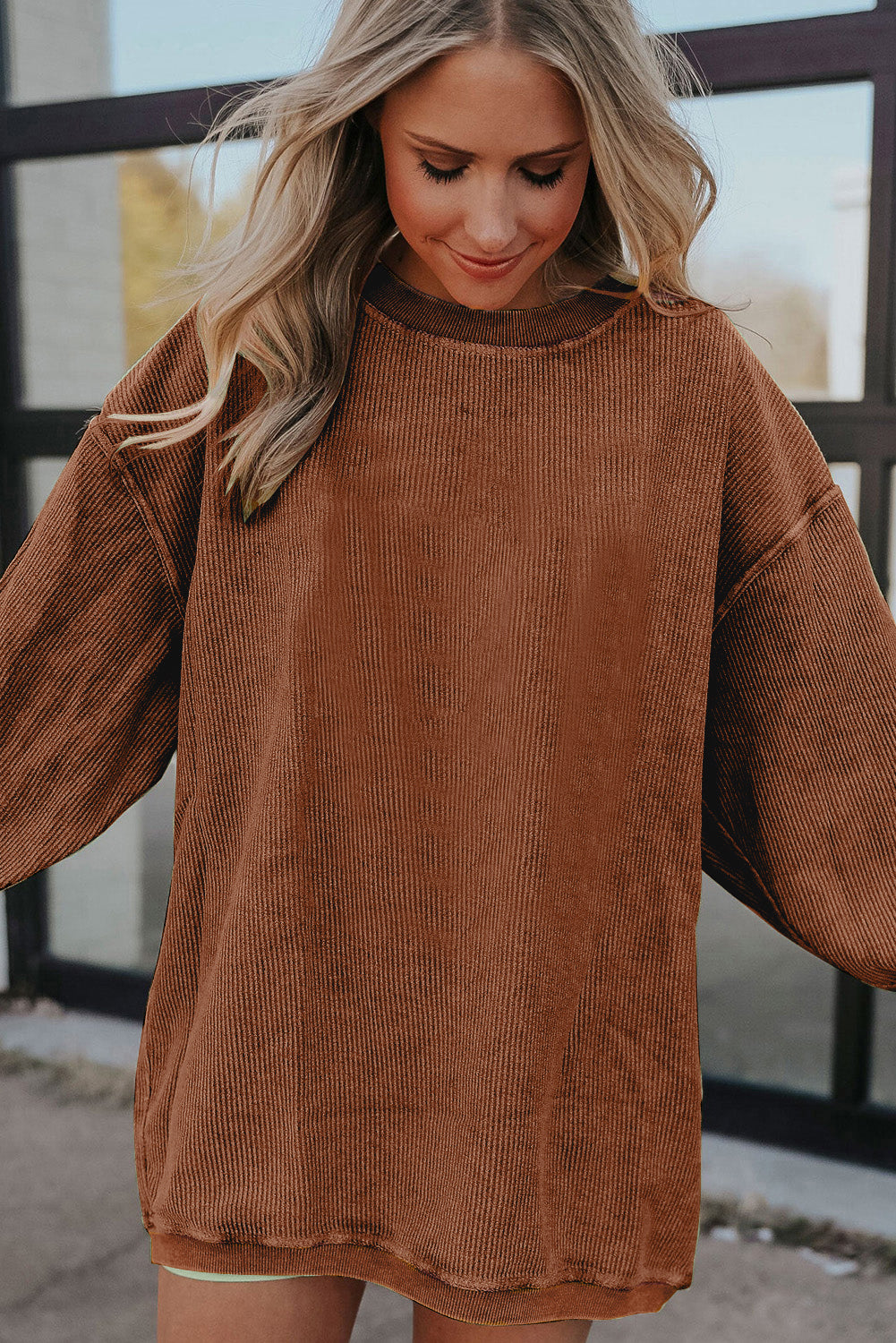 Cozy To The Cord Sweatshirt