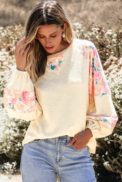 Petal & Patch Balloon Sleeve Top