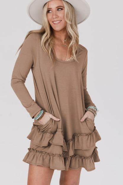 Ruffle & Roast Mini Dress