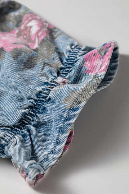 Rosie Denim Button Down Mini Dress
