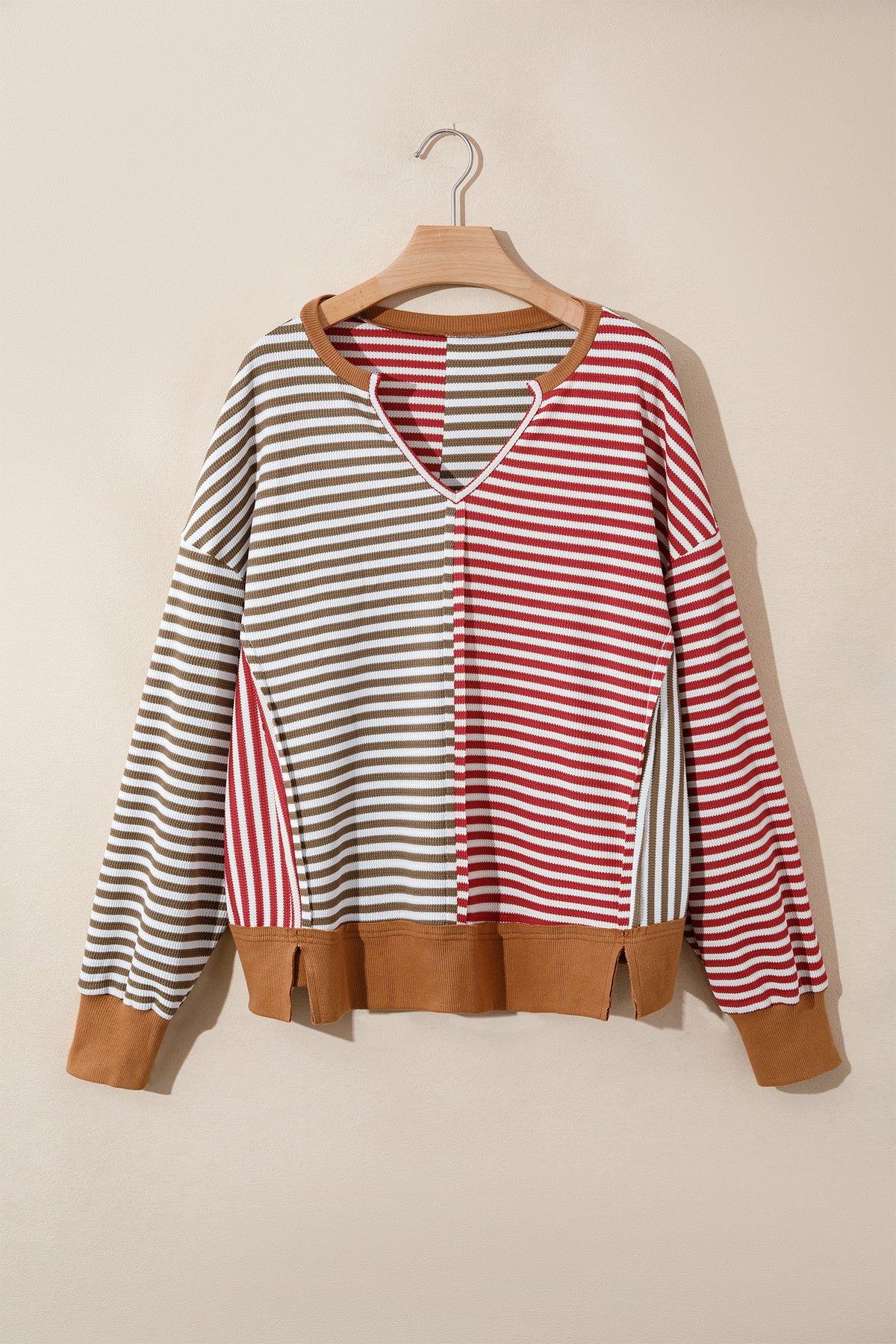 Mixed Signals Striped Top