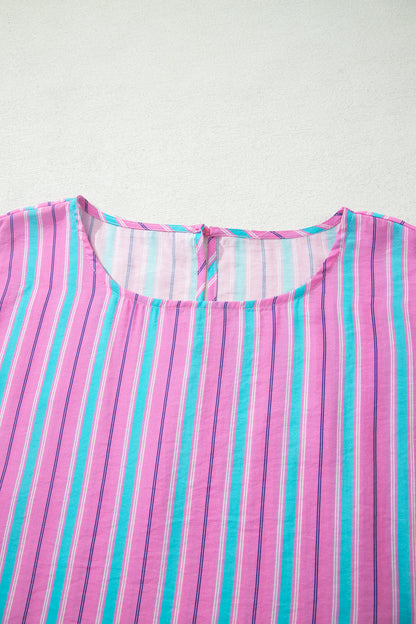 Striped Happens Top & Short Set