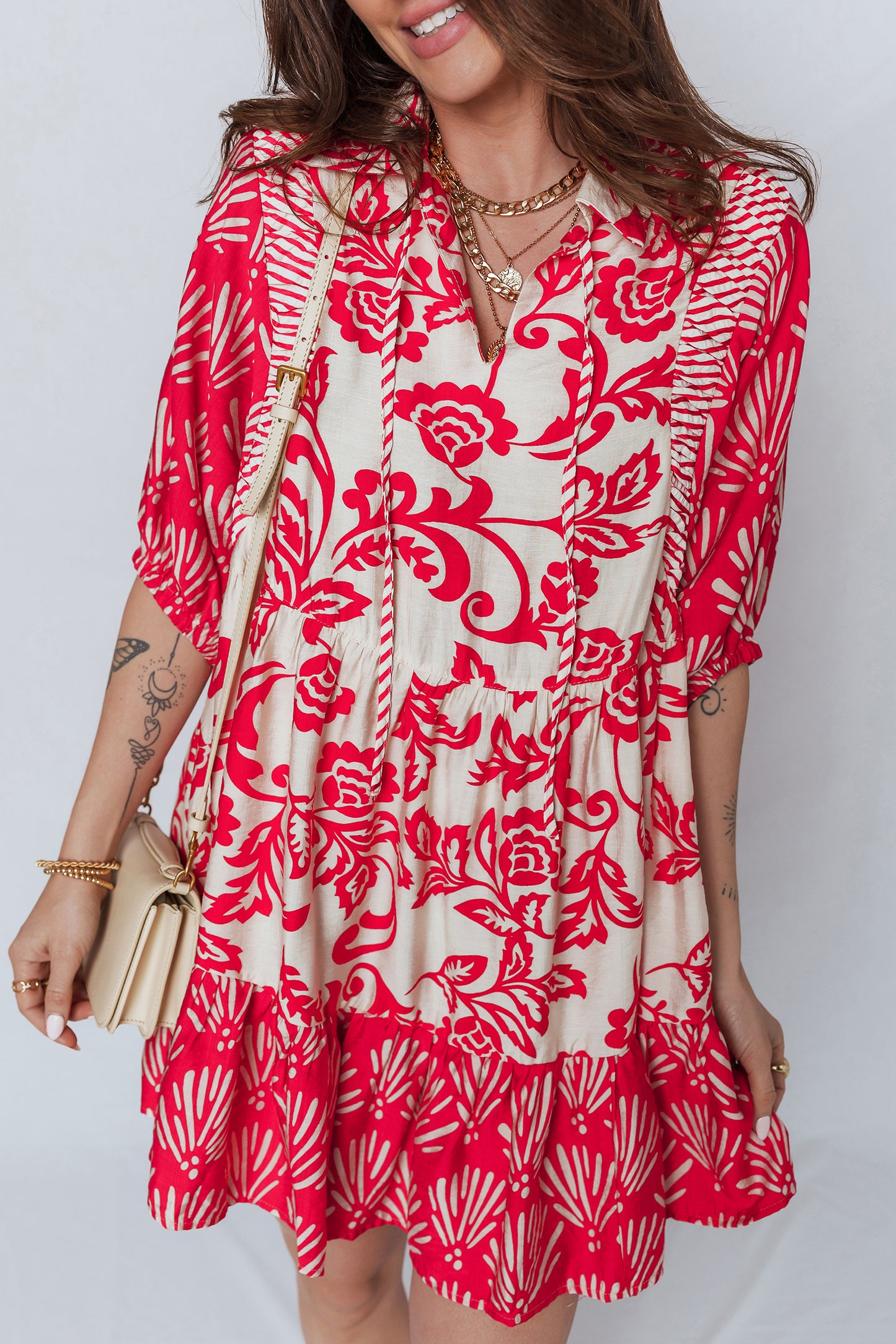 Scarlet Fever Mini Dress