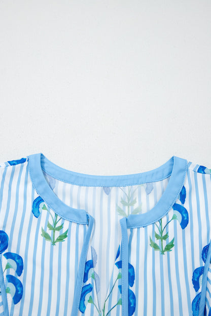 Blue Belle Bloom Mini Dress