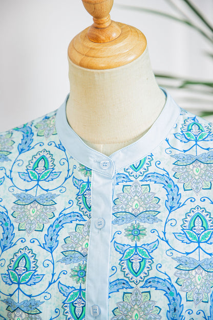 Sweet Paisley Dreams Button Down Top