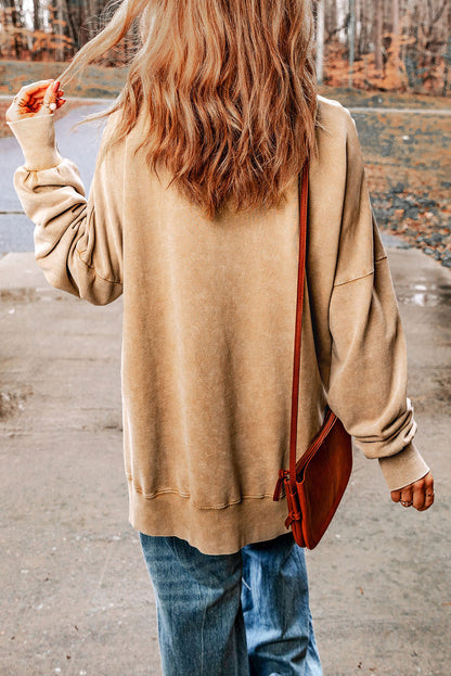 Game Day Leopard Football Sweatshirt