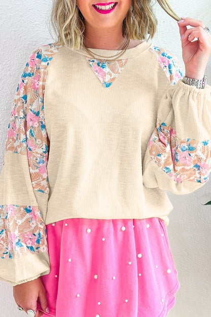 Petal & Patch Balloon Sleeve Top