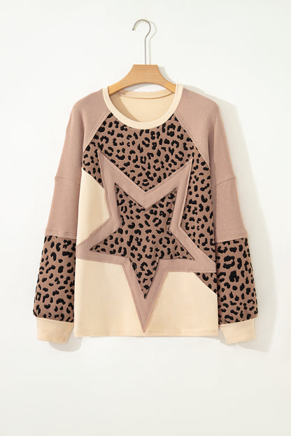 Running Wild Leopard Sweatshirt