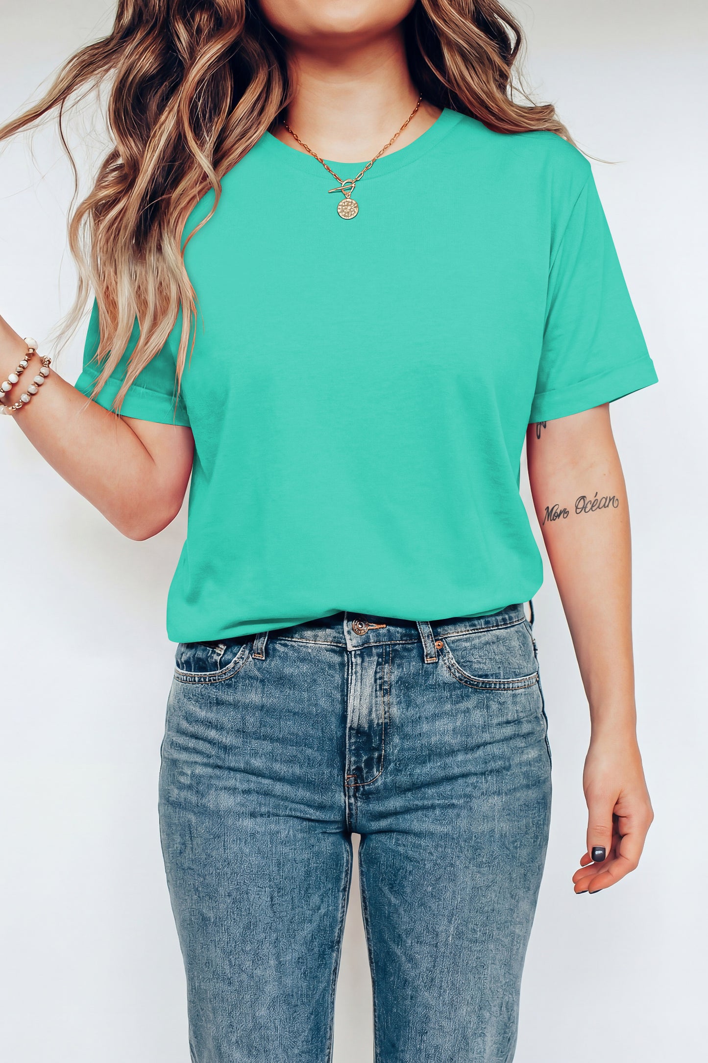 Basic Black Crew Neck Tee