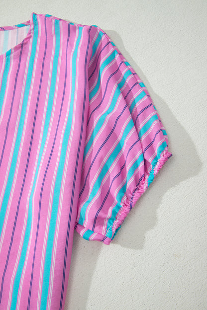 Striped Happens Top & Short Set