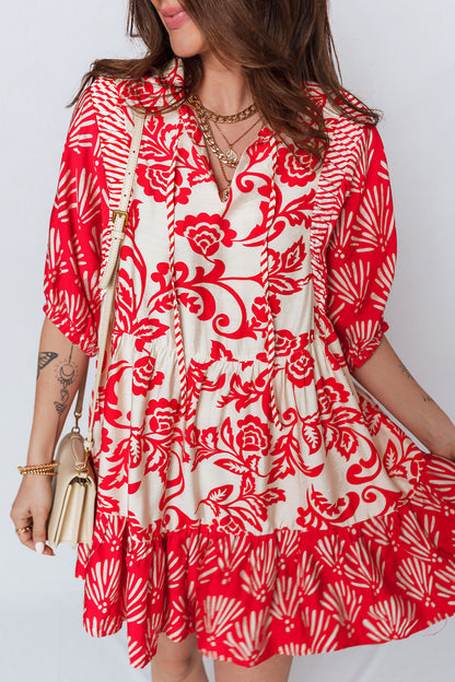 Scarlet Fever Mini Dress