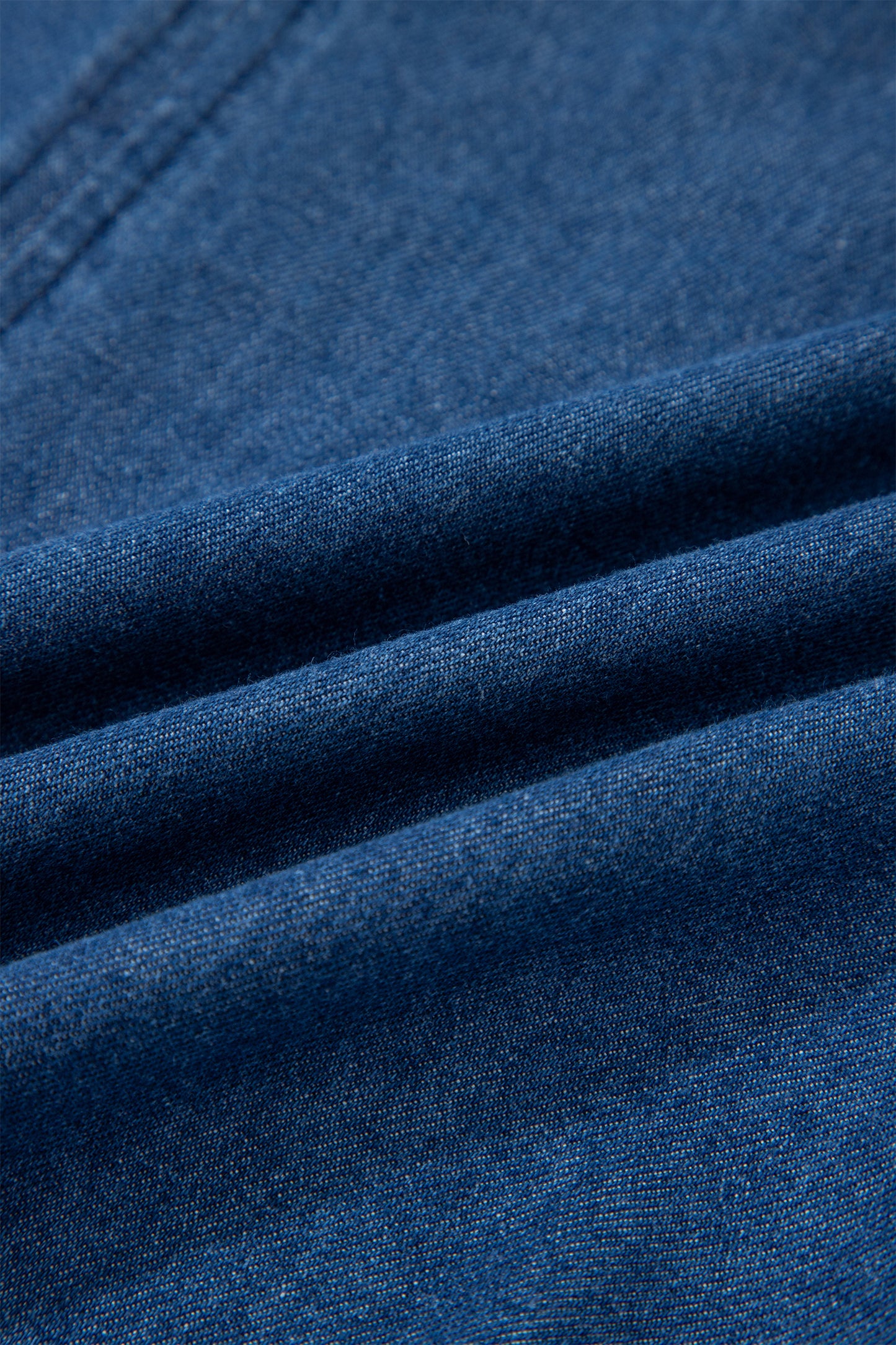 Ruffle & Run Denim Shift Dress