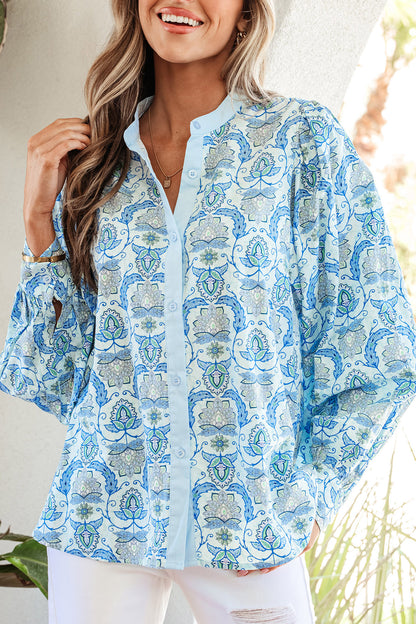 Sweet Paisley Dreams Button Down Top