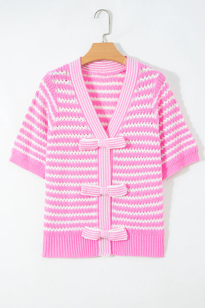 Bow & Behold Striped Top
