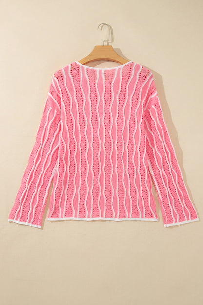 Wavy Days Knit Sweater