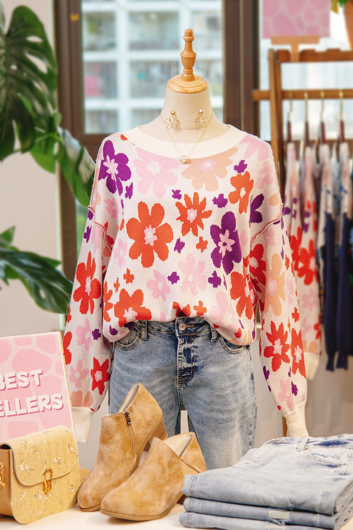 Petal Pop Sweater