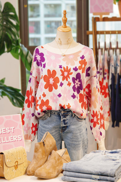 Petal Pop Sweater