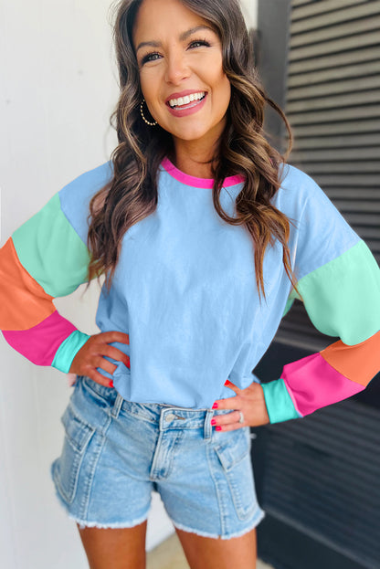 Bright Side Colorblock Top
