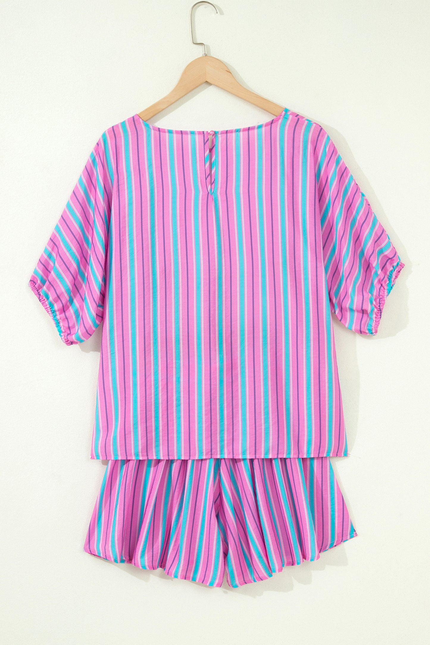 Striped Happens Top & Short Set