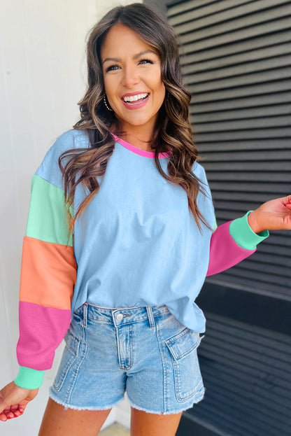 Bright Side Colorblock Top
