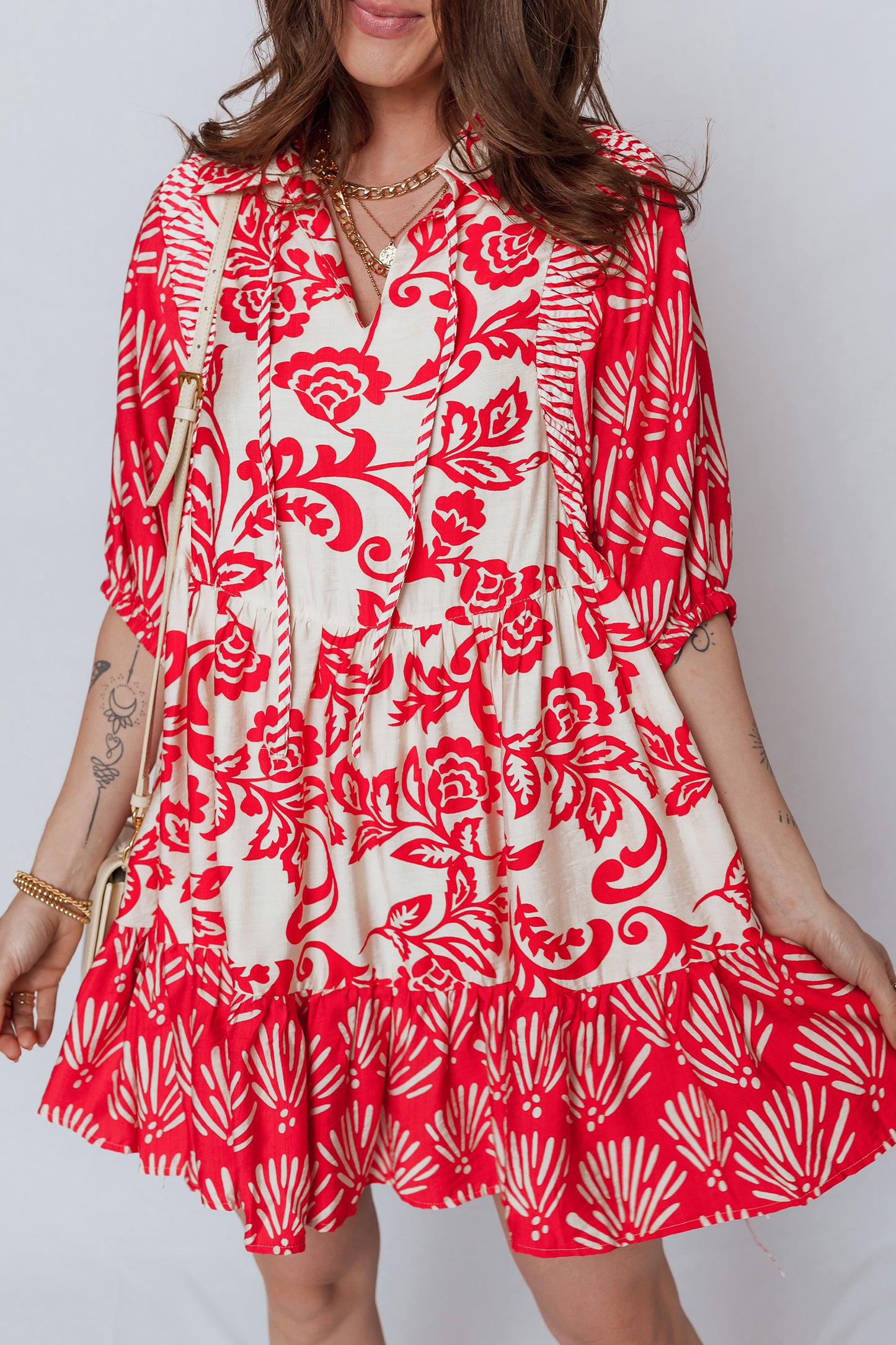 Scarlet Fever Mini Dress