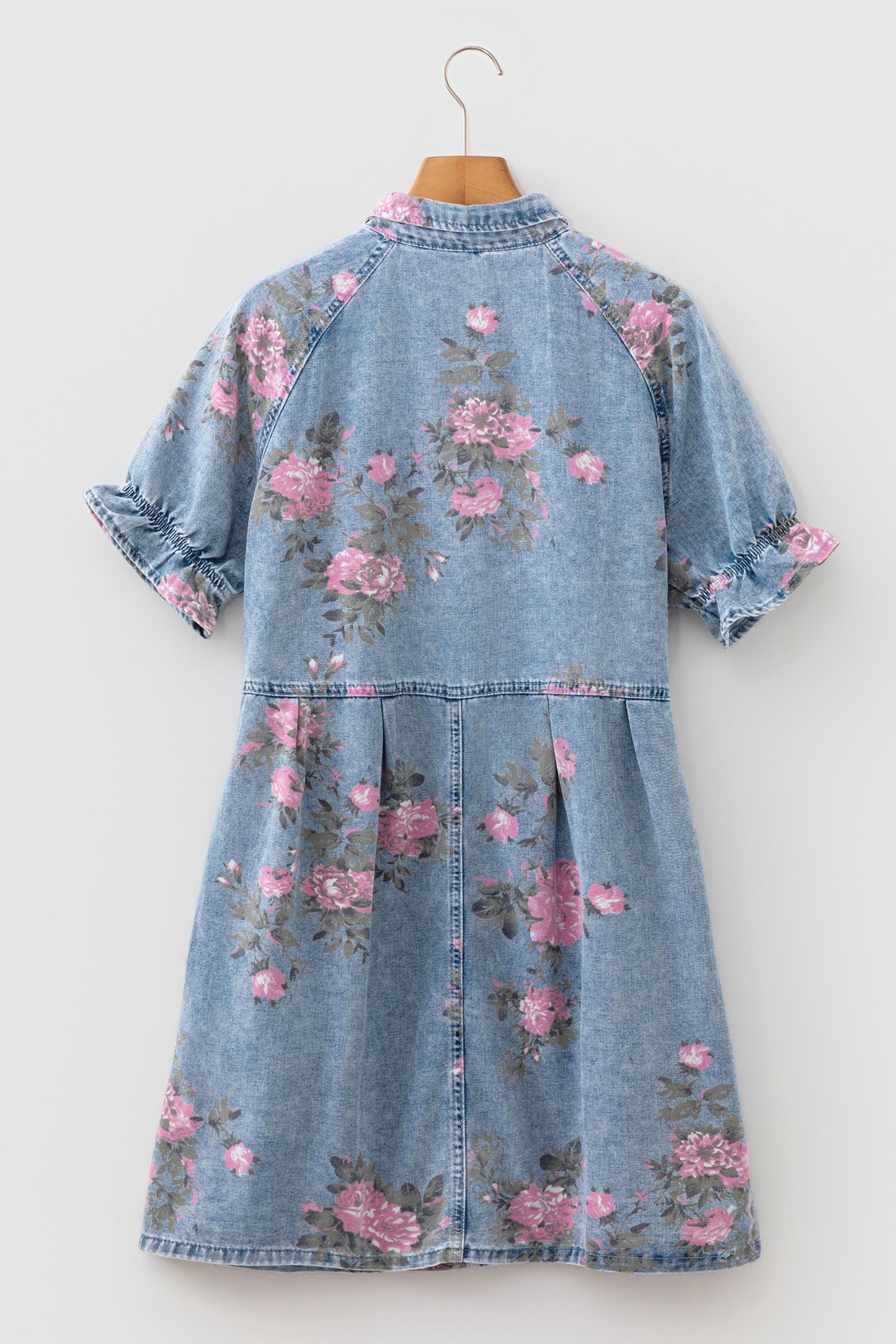 Rosie Denim Button Down Mini Dress