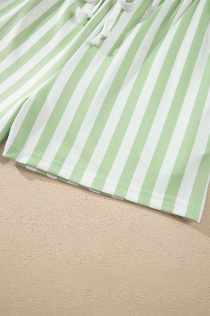 Stripe Expectations Top & Short Set