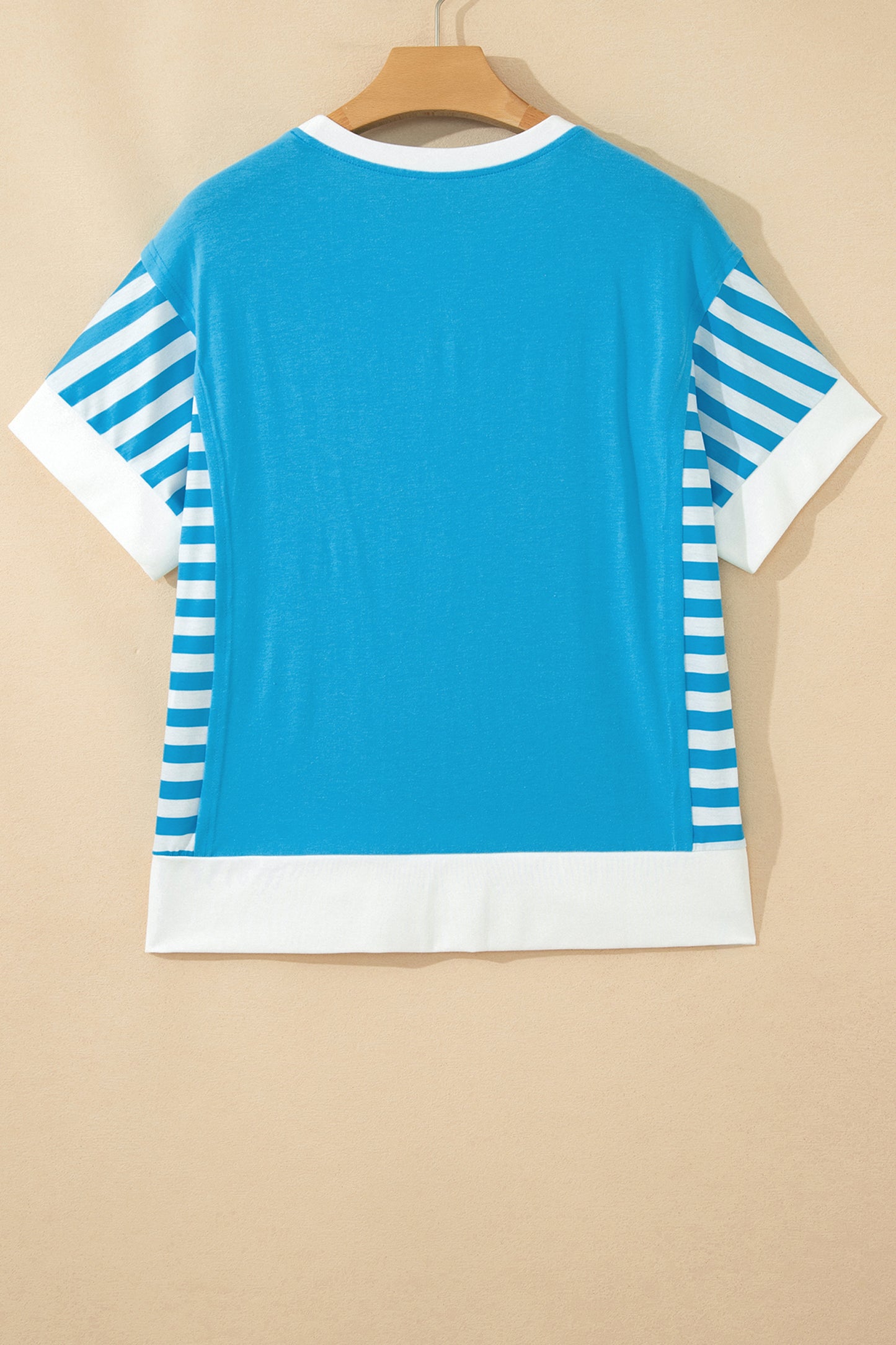American Flag Patchwork Top