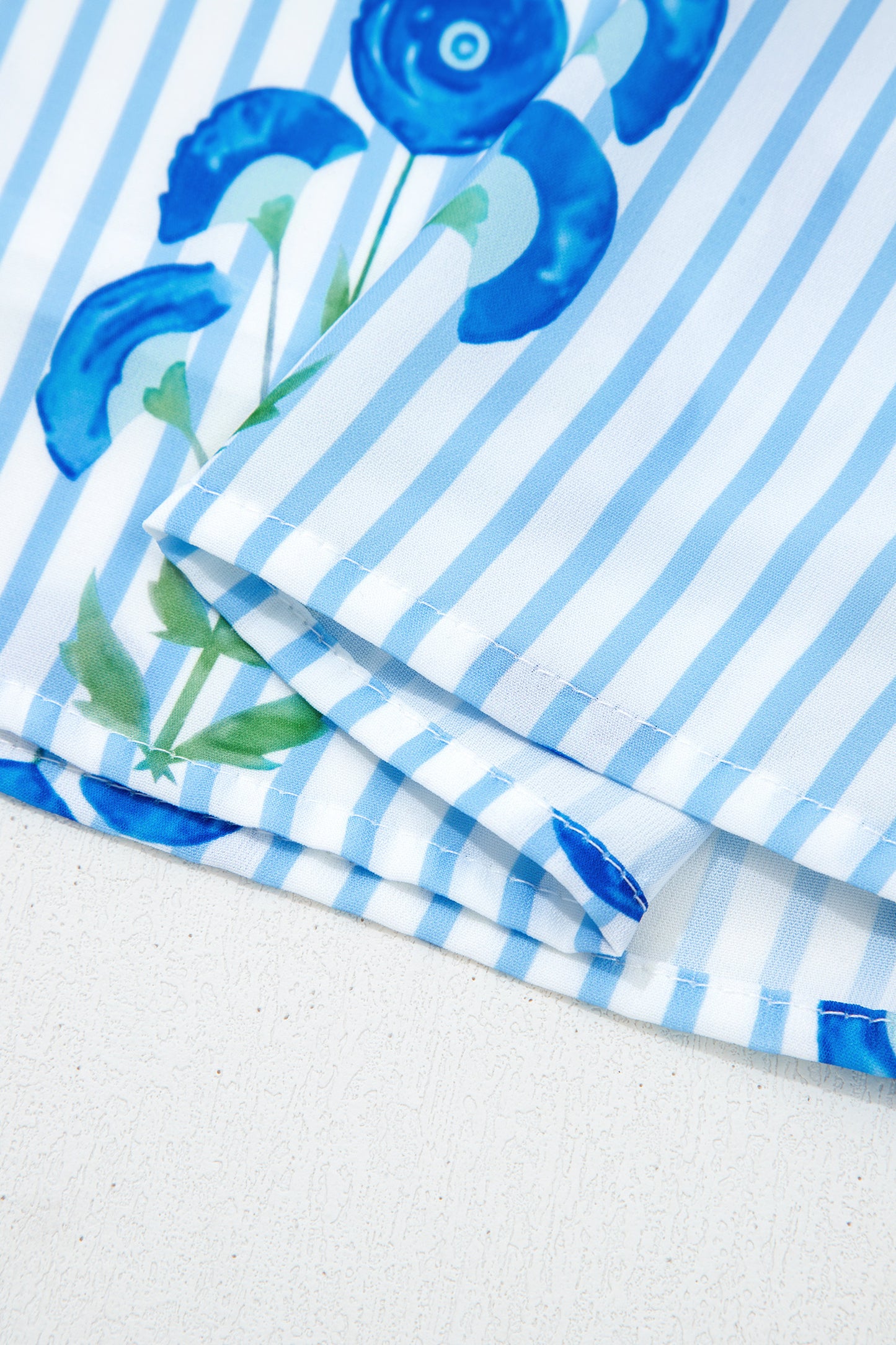 Blue Belle Bloom Mini Dress