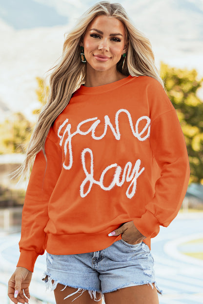 Game Day Drop Shoulder Sweatshirt