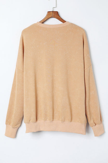 Game Day Leopard Football Sweatshirt
