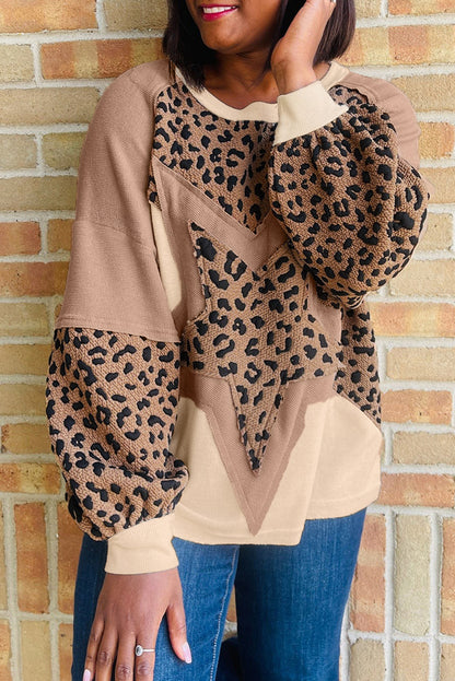 Running Wild Leopard Sweatshirt