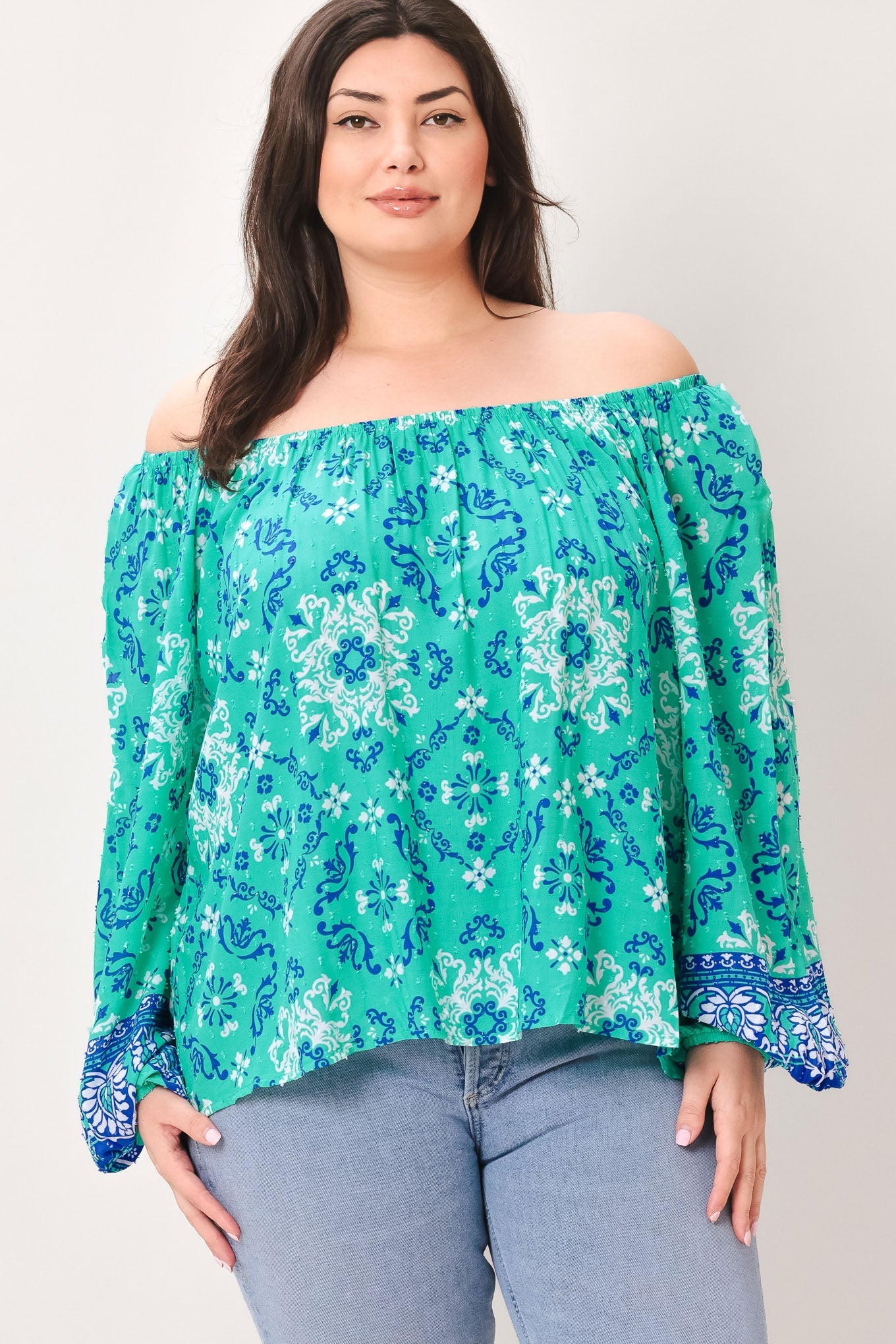 Flying Tomato Send My Love Woven Top