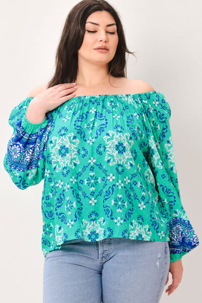 Flying Tomato Send My Love Woven Top