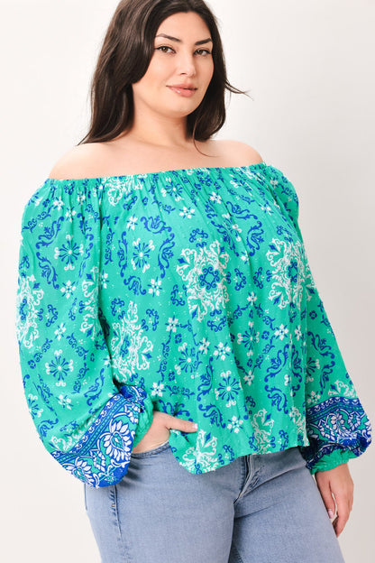 Flying Tomato Send My Love Woven Top