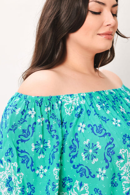Flying Tomato Send My Love Woven Top
