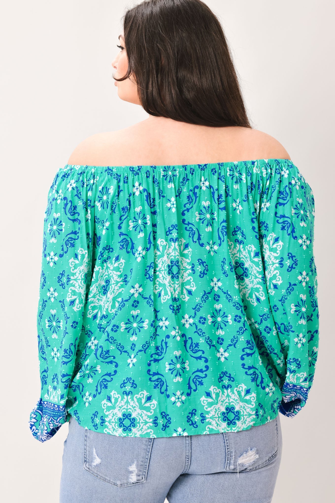 Flying Tomato Send My Love Woven Top
