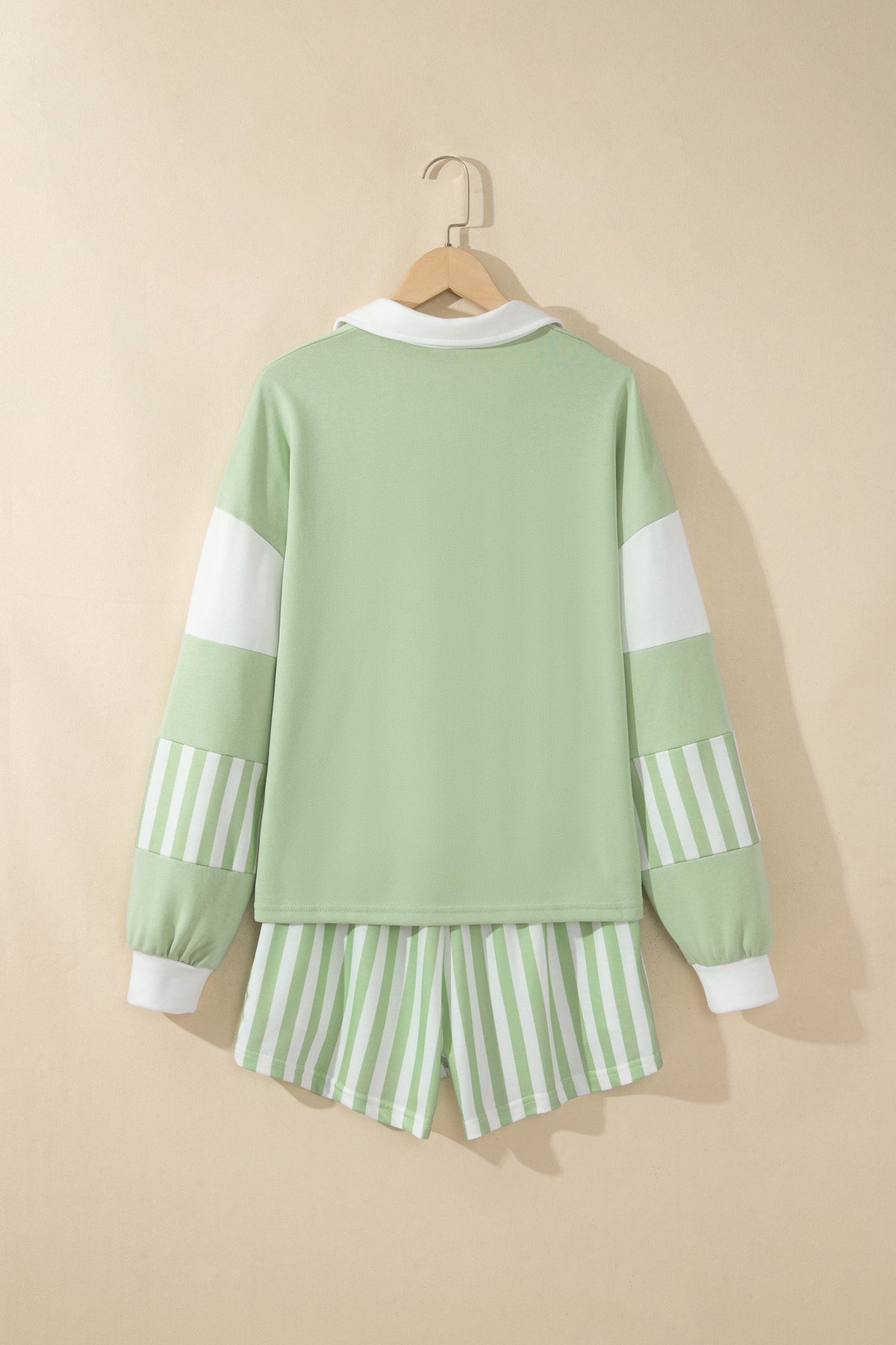 Stripe Expectations Top & Short Set