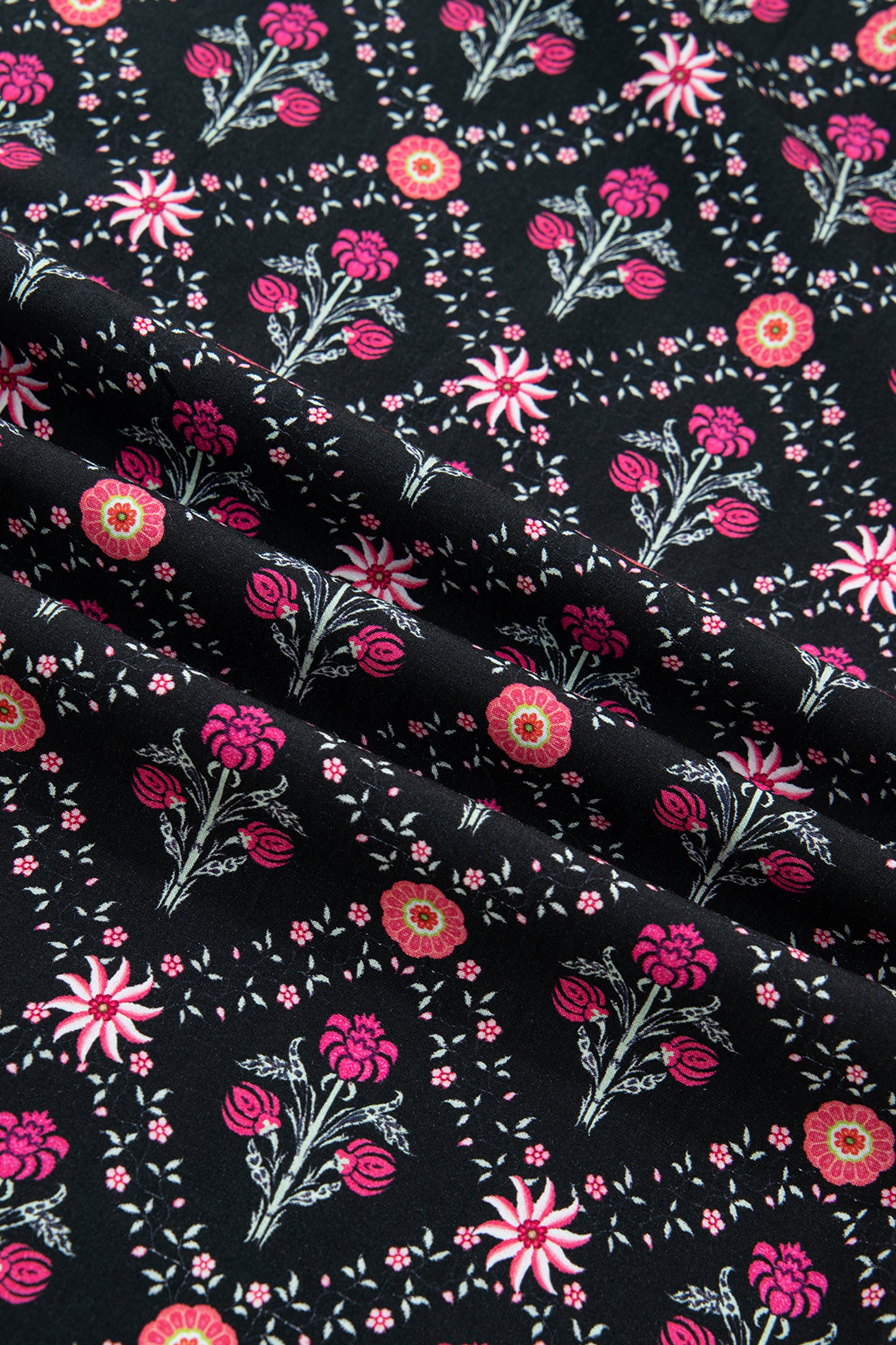 Dark Romance Floral Top