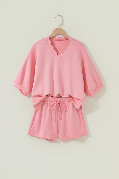 Scalloped Sweetie Top & Short Set